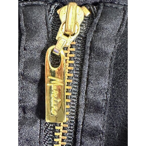 GUESS for MARCIANO Black Silk Satin & Lace Dress, Bewitching, Alluring, Large - Picture 8 of 14